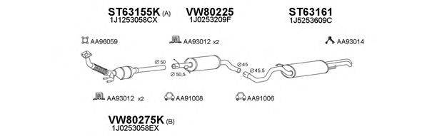 VENEPORTE 600031 Система випуску ОГ