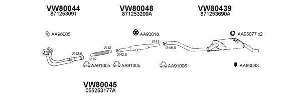 VENEPORTE 800262 Система випуску ОГ