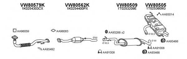 VENEPORTE 800302 Система випуску ОГ