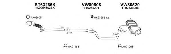 VENEPORTE 800305 Система випуску ОГ