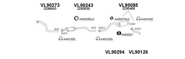 VENEPORTE 900140 Система випуску ОГ