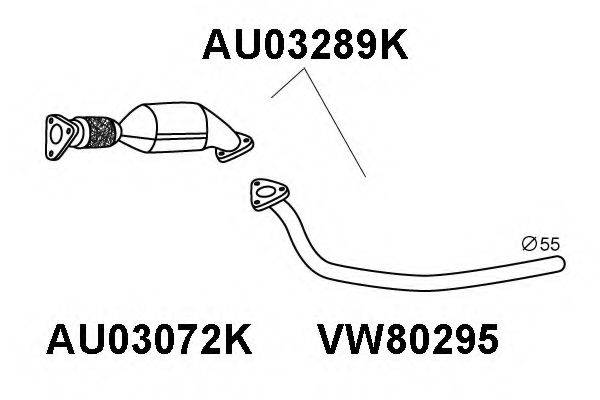 VENEPORTE AU03289K Каталізатор