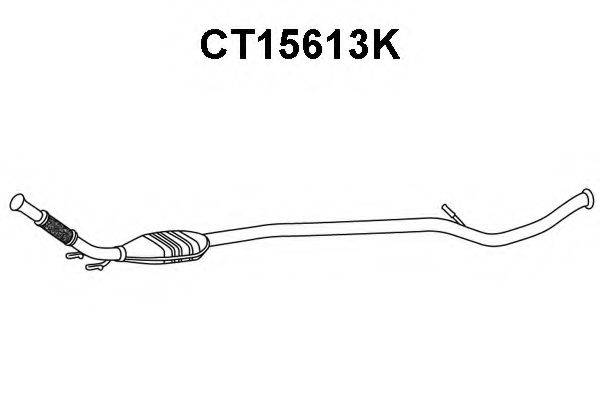 CITROEN/PEUGEOT 173869 Каталізатор