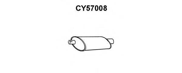 VENEPORTE CY57008 Передглушувач вихлопних газів