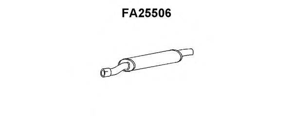 VENEPORTE FA25506 Передглушувач вихлопних газів