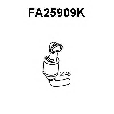ALFAROME/FIAT/LANCI 55215012 Каталізатор