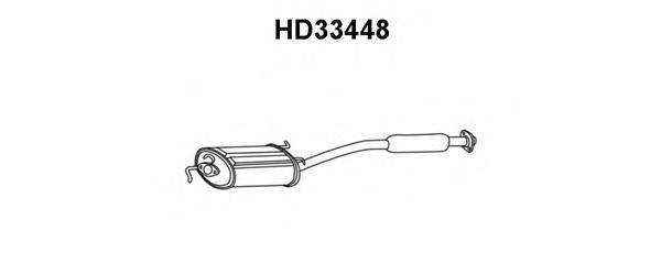 VENEPORTE HD33448 Передглушувач вихлопних газів