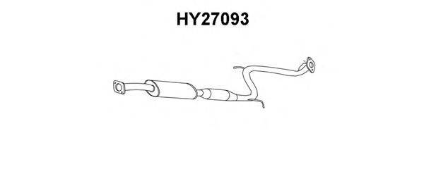 VENEPORTE HY27093 Передглушувач вихлопних газів