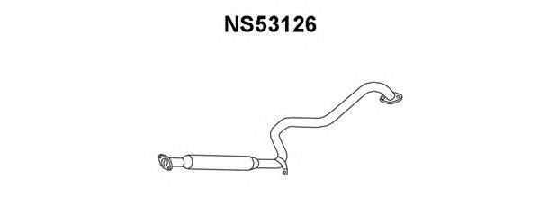 VENEPORTE NS53126 Середній глушник вихлопних газів