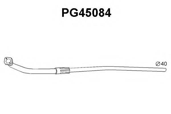 VENEPORTE PG45084 Труба вихлопного газу