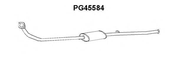 VENEPORTE PG45584 Передглушувач вихлопних газів