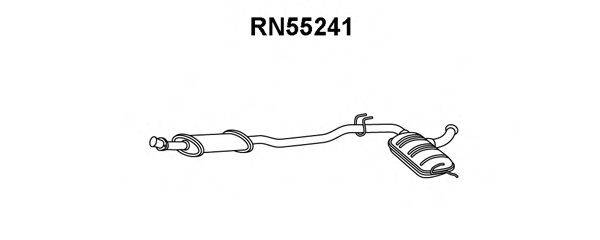 VENEPORTE RN55241 Передглушувач вихлопних газів