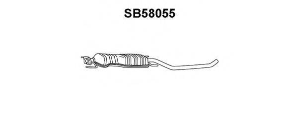 VENEPORTE SB58055 Передглушувач вихлопних газів