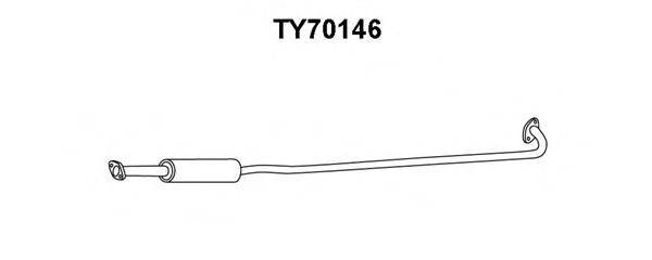 VENEPORTE TY70146 Передглушувач вихлопних газів