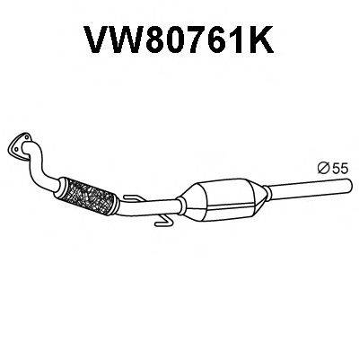 VAG 1J0254506AX Каталізатор