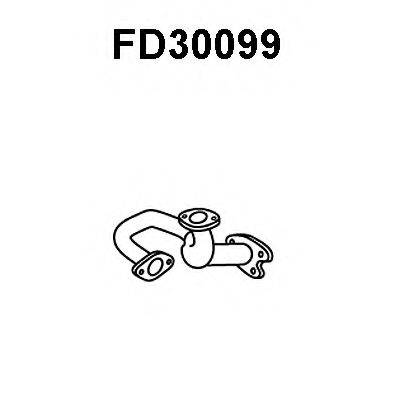 FORD 1084810 Труба вихлопного газу