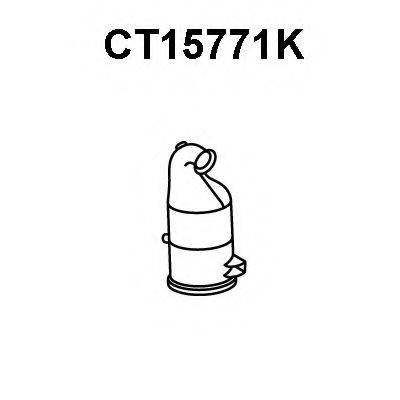 CITROEN/PEUGEOT 173801 Каталізатор