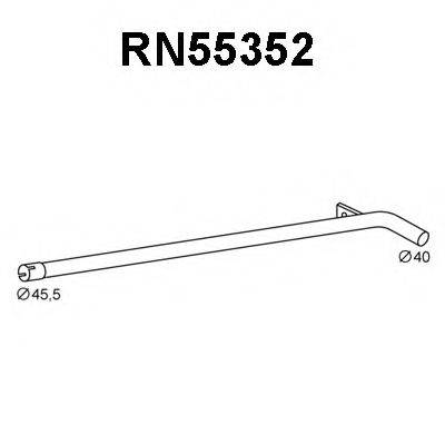 VENEPORTE RN55352 Труба вихлопного газу