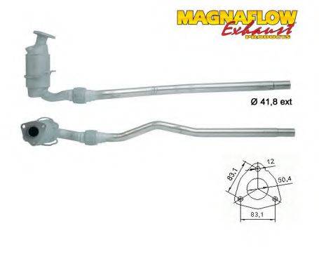 MAGNAFLOW 85838 Каталізатор