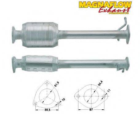 MAGNAFLOW 84311D Каталізатор