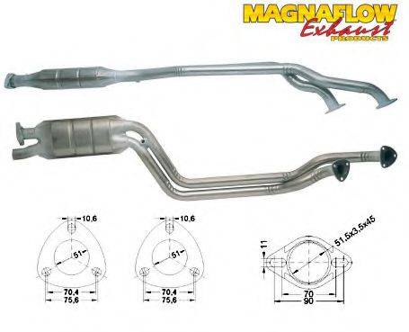 MAGNAFLOW 80667 Каталізатор