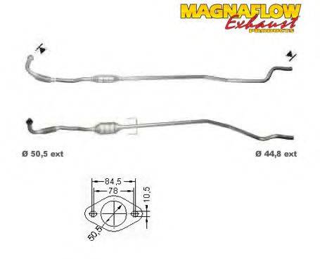 MAGNAFLOW 75802D Каталізатор