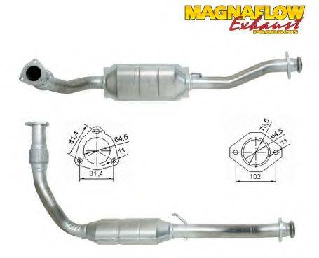 MAGNAFLOW 74504D Каталізатор