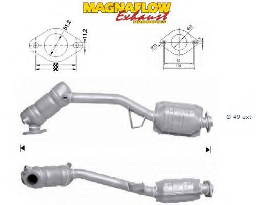 MAGNAFLOW 77401 Каталізатор