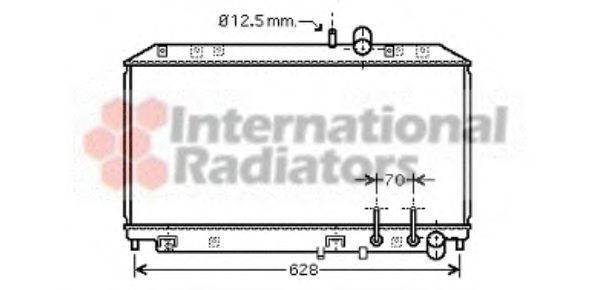 VAN WEZEL 27002177 Радіатор, охолодження двигуна