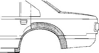 VAN WEZEL 3710148 Боковина