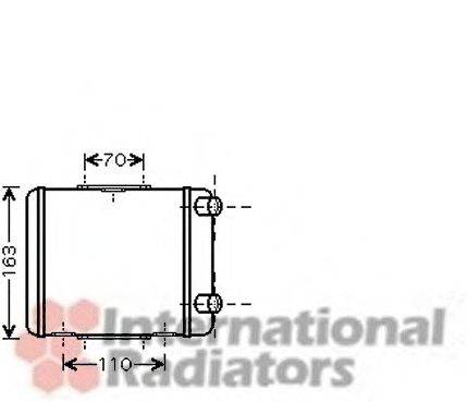 VAN WEZEL 03002256 Радіатор, охолодження двигуна