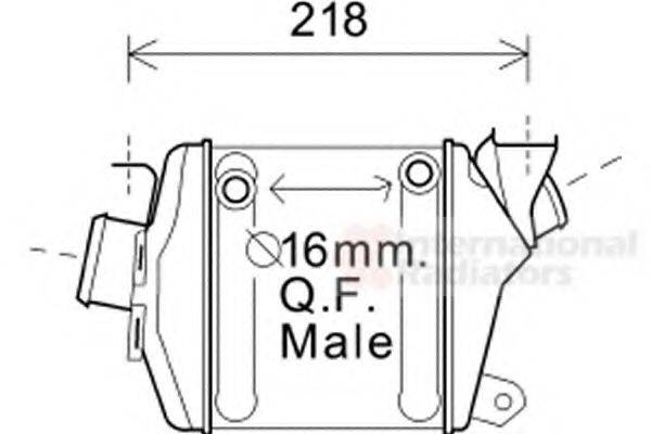 OPEL 1302211-20946050 Інтеркулер