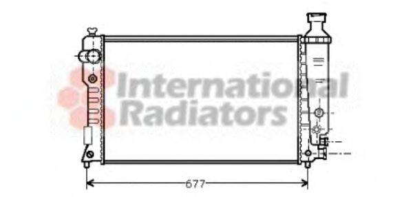 CITROEN/PEUGEOT 1301JQ Радіатор, охолодження двигуна