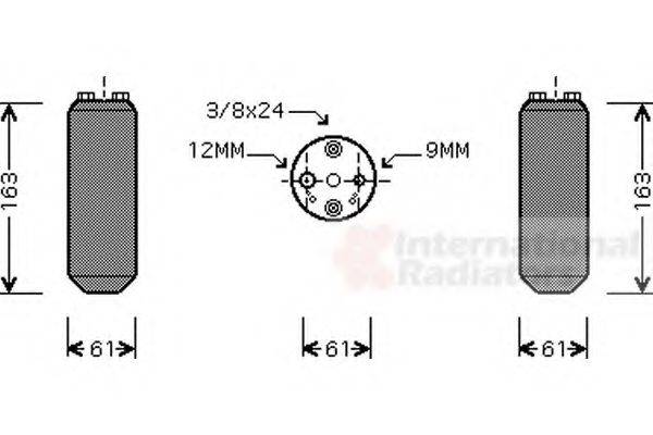 NISSAN 92131-77300 Осушувач, кондиціонер