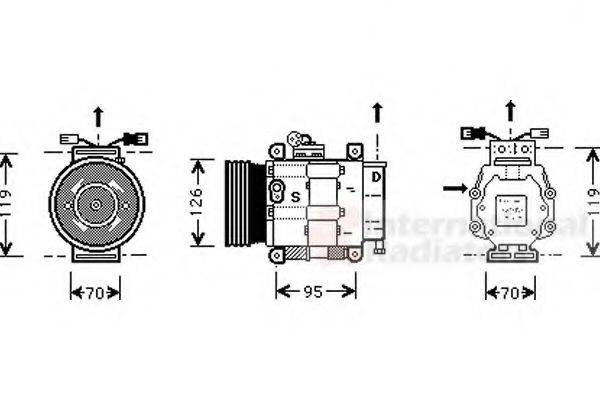 VAN WEZEL 1700K063