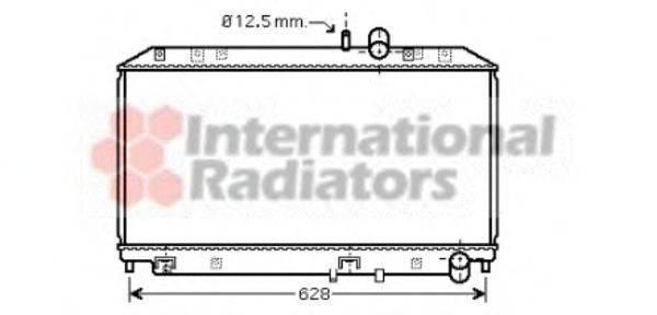 VAN WEZEL 27002169 Радіатор, охолодження двигуна