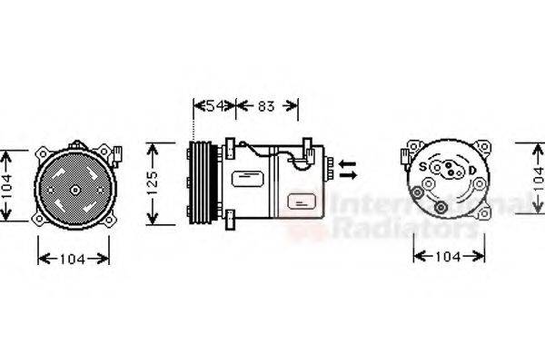 VAN WEZEL 5900K030