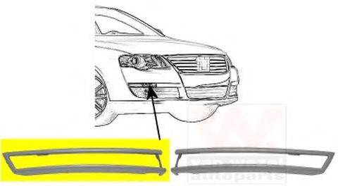 VW 3C0807718C Облицювання, бампер