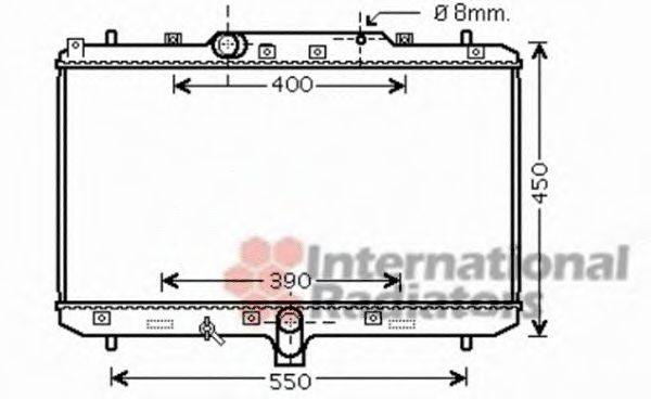 FIAT 71746849 Радіатор, охолодження двигуна