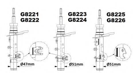 MONROE G8224 Амортизатор