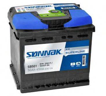 SONNAK SB501 Стартерна акумуляторна батарея; Стартерна акумуляторна батарея