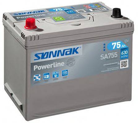 SONNAK SA755 Стартерная аккумуляторная батарея; Стартерная аккумуляторная батарея