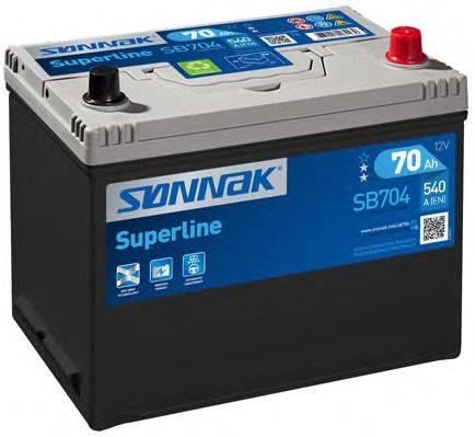 SONNAK SB704 Стартерна акумуляторна батарея; Стартерна акумуляторна батарея
