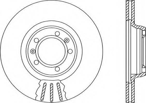 MAGNETI MARELLI 360406010100 гальмівний диск