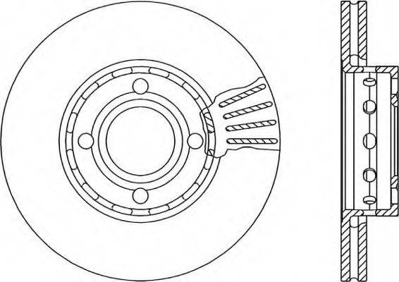 OPEN PARTS BDR1040.20