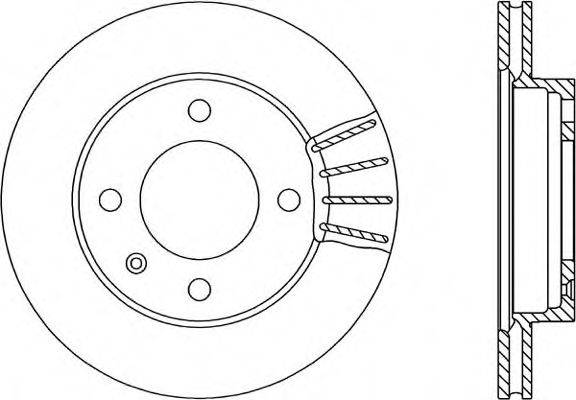 OPEN PARTS BDR1158.20