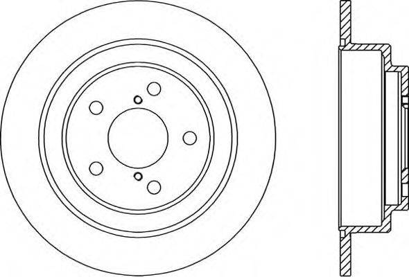 OPEN PARTS BDR1492.10