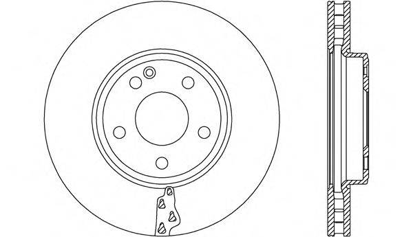 OPEN PARTS BDR2644.20