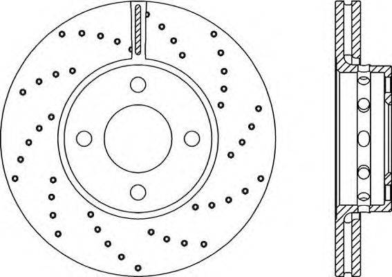 OPEN PARTS BDRS1040.25