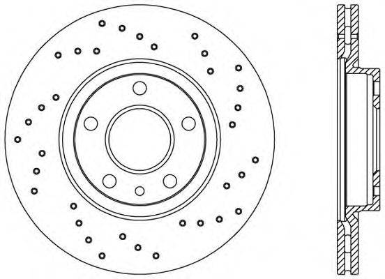 OPEN PARTS BDRS1664.25